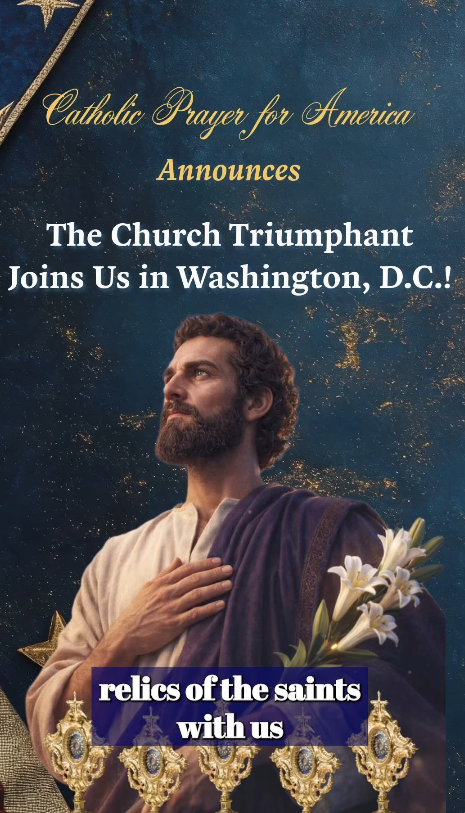 50 Saints to Travel to Washington DC as The Relic Project Joins Catholics for Catholics for America’s 250th Anniversary Prayer Gala